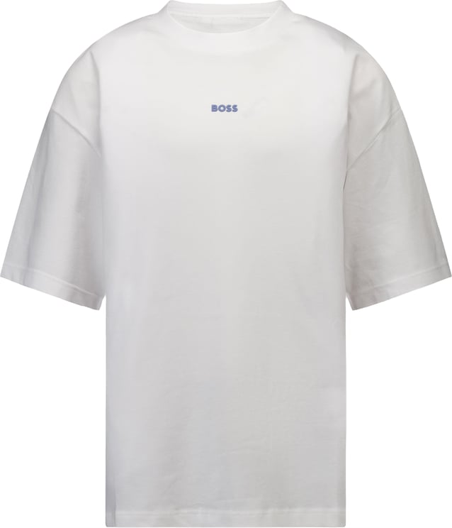 Boss Boss Kinder Jongens T-Shirt In Wit
