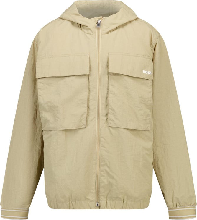 Boss Boss Kinder Jongens Zomerjas In Beige
