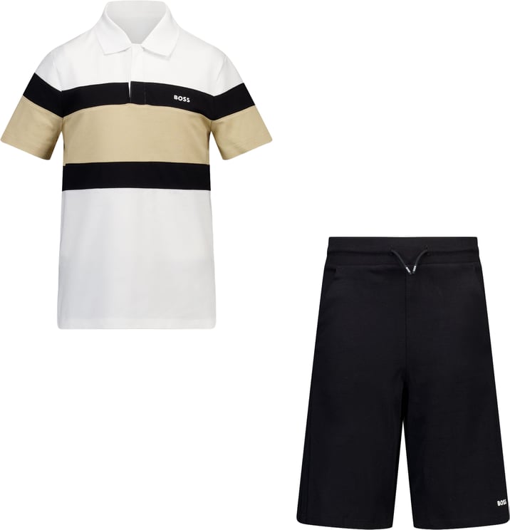Boss Boss Kinder Jongens Setje In Zwart