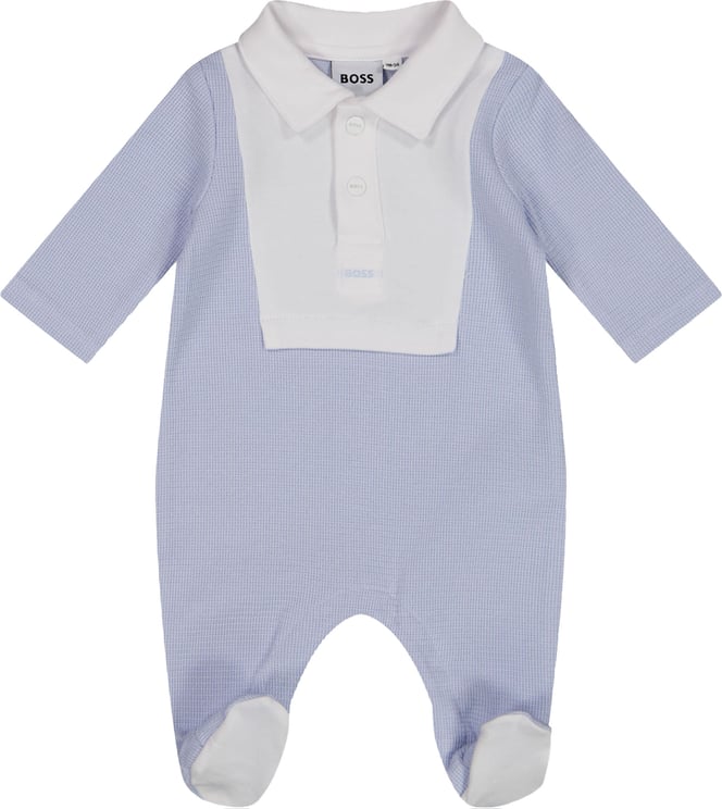 Boss Boss Baby Jongens Boxpakje In Licht Blauw