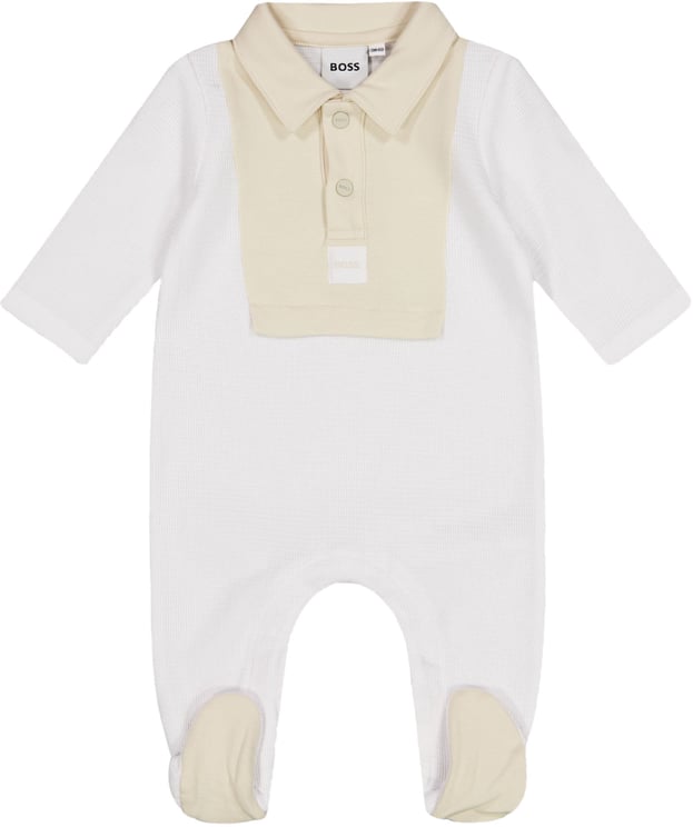 Boss Boss Baby Jongens Boxpakje In Wit