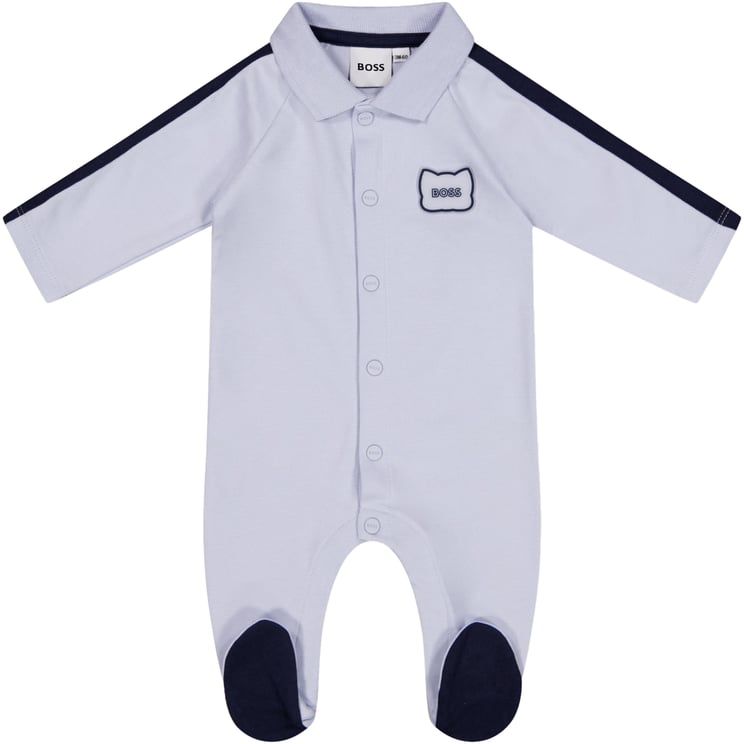 Boss Boss Baby Jongens Boxpakje In Licht Blauw