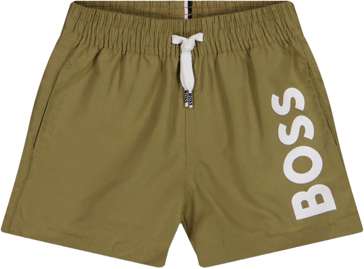 Boss Boss Baby Jongens Zwemkleding In Beige
