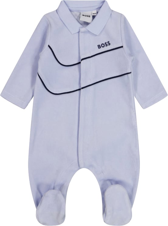 Boss Boss Baby Jongens Boxpakje In Licht Blauw