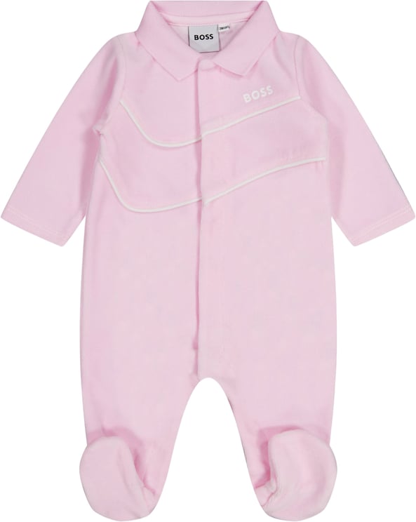 Boss Boss Baby Meisjes Boxpakje In Licht Roze