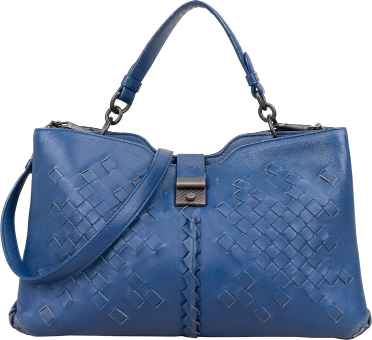 Bottega Veneta Bottega Veneta Intrecciato Leather Napoli Handbag