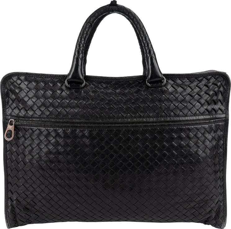 Bottega Veneta Bottega Veneta Intrecciato Leather Briefcase Handbag