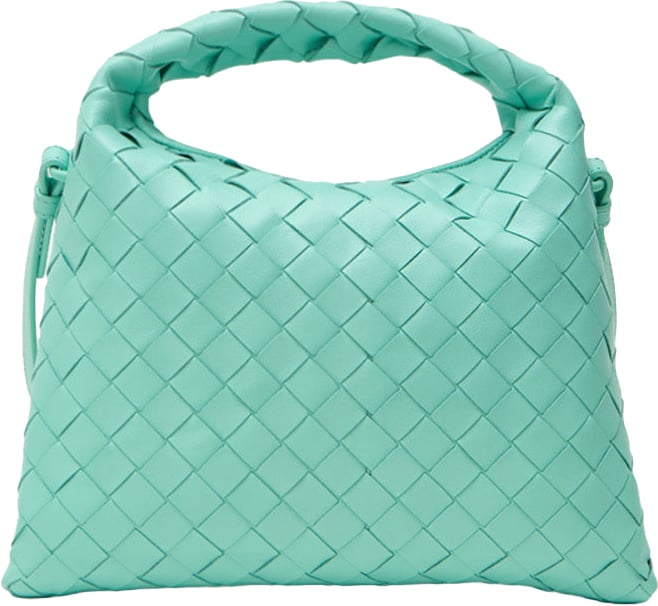 Bottega Veneta Bottega Veneta Shoulder Bags Turquoise