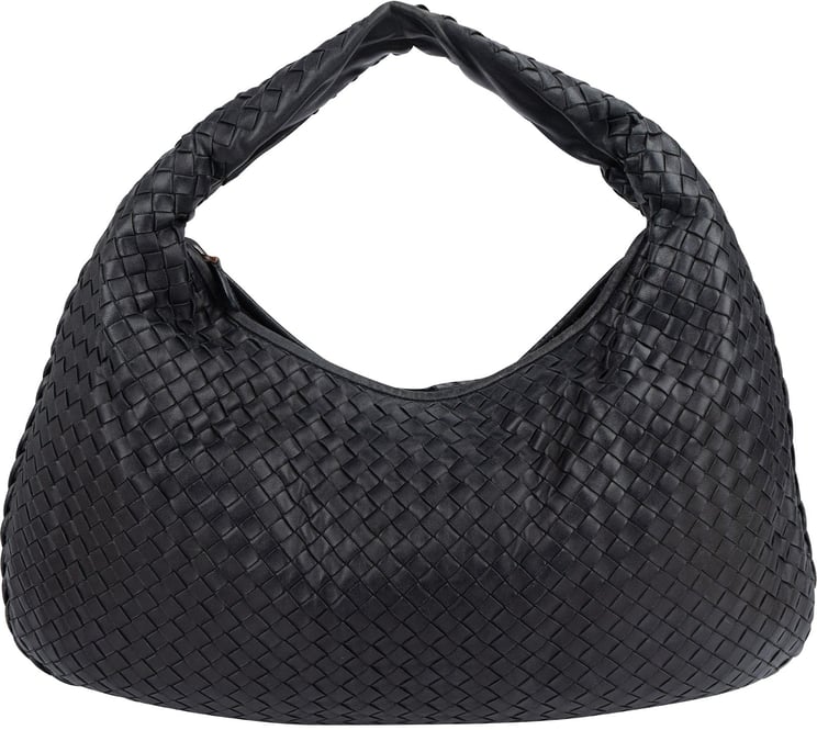 Bottega Veneta Bottega Veneta Intrecciato Leather Belly Shoulder Bag