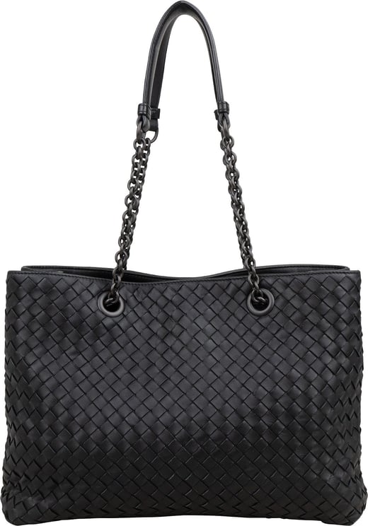 Bottega Veneta Bottega Veneta Intrecciato Nappa Leather Chain Shoulder Bag