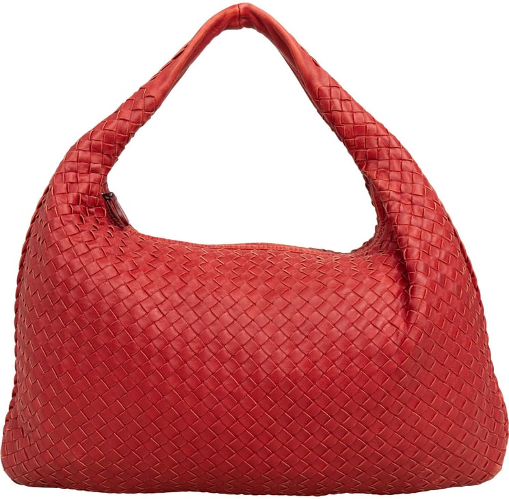 Bottega Veneta Bottega Intrecciato Nappa Veneta Leather Belly Hobo Shoulder Bag