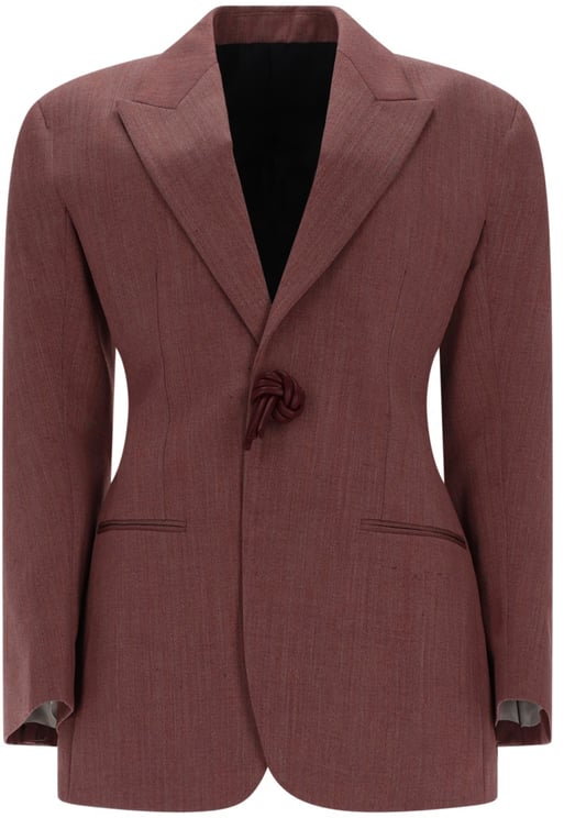 Bottega Veneta BLAZER IN LANA E LINO