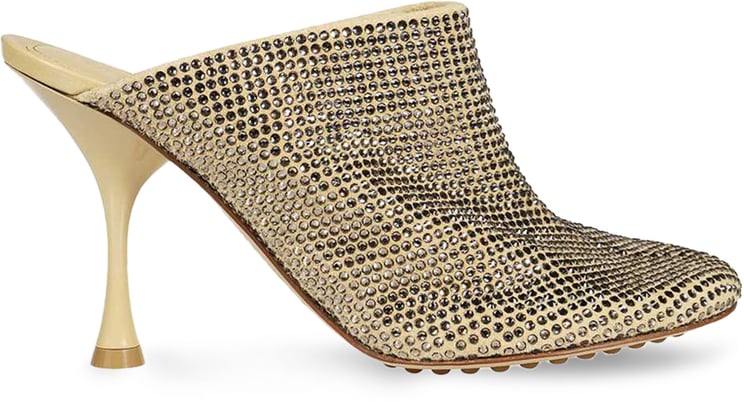 Bottega Veneta Sparkle Dot Sock mules