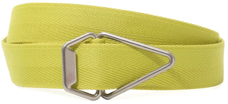 Bottega Veneta Triangle Logo Nastro Belt