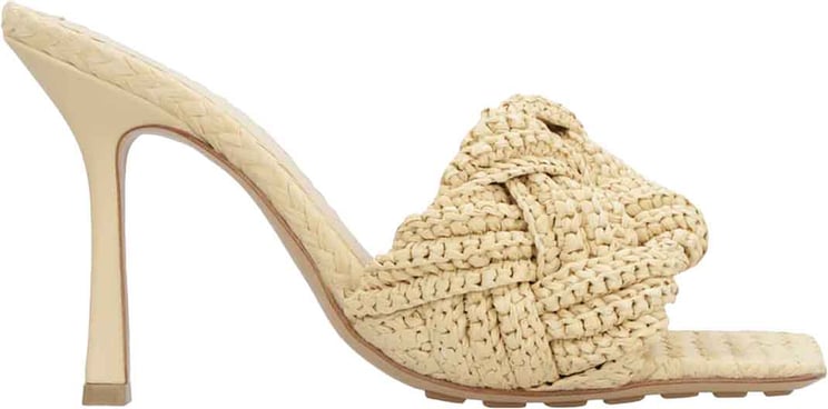 Bottega Veneta Bottega Veneta Lido Raffia Mules