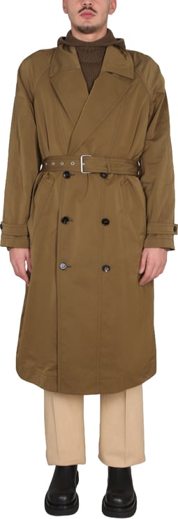 Bottega Veneta Nylon Folding Trench Coat