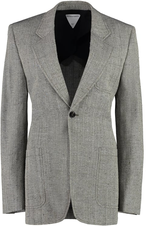 Bottega Veneta Viscose and silk blend blazer