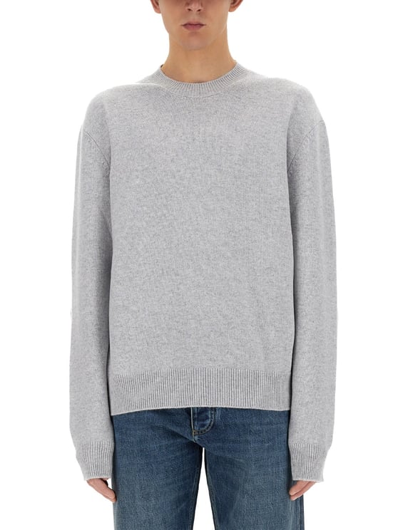 Bottega Veneta Cashmere Knit Sweater with Round Neckline