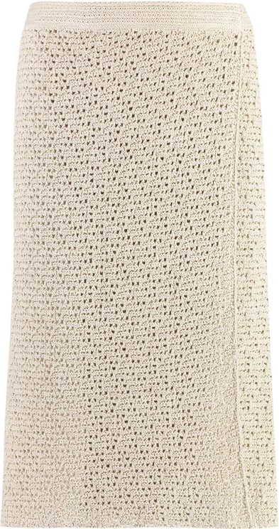 Bottega Veneta Cotton wrap skirt