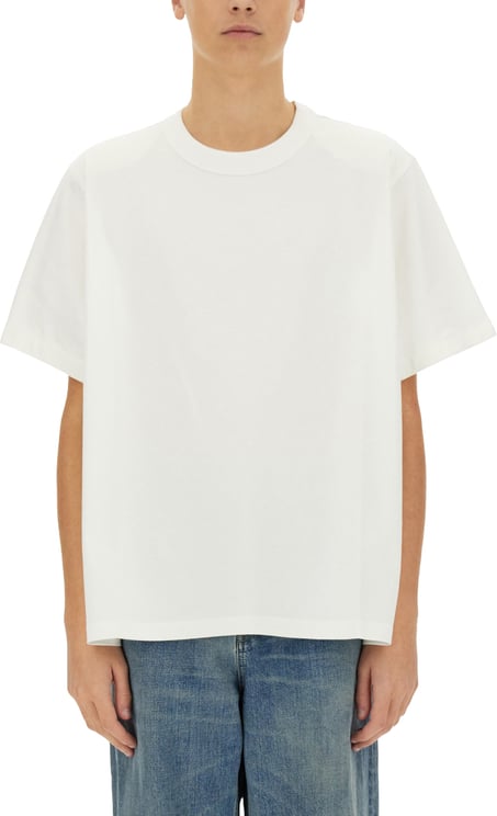 Bottega Veneta Checkered T-Shirt Made Of Soft Cotton Jersey