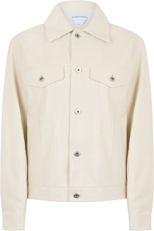 Bottega Veneta Smooth leather jacket