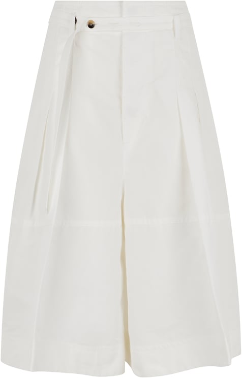 Bottega Veneta Culotte pants in cotton fabric