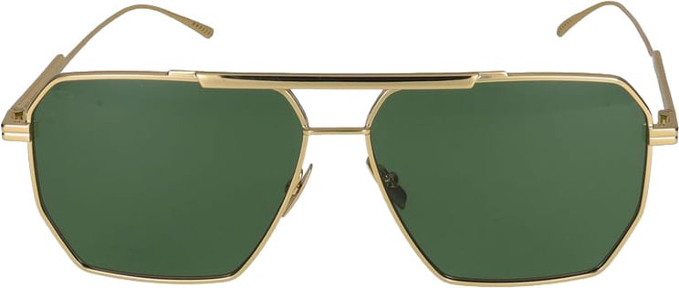 Bottega Veneta Sunglasses Bottega Veneta BV1012S 004 gold gold green 60/13/145