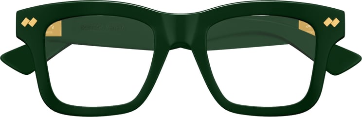 Bottega Veneta Eyeglasses Bottega Veneta BV1353O 008 Green Green Transpare 51/20/145