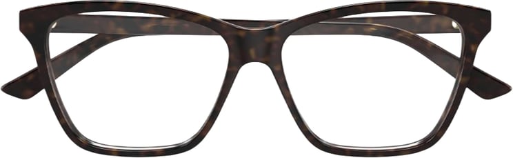 Bottega Veneta Bv1421o Bold Oversized Square Frame Tortoiseshell Eyeglasses