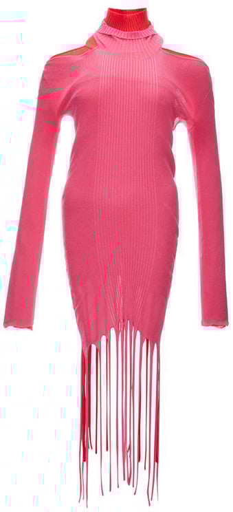 Bottega Veneta Bottega Veneta Pink Cotton Casual Dress