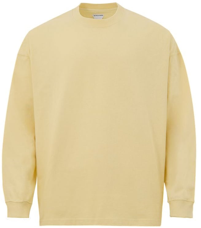 Bottega Veneta Bottega Veneta Yellow Cotton Sweatshirt