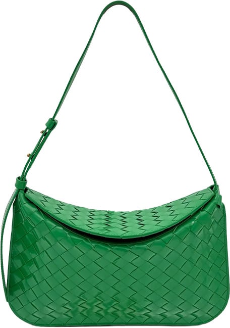 Bottega Veneta Bottega Veneta Flap Bag - Grass