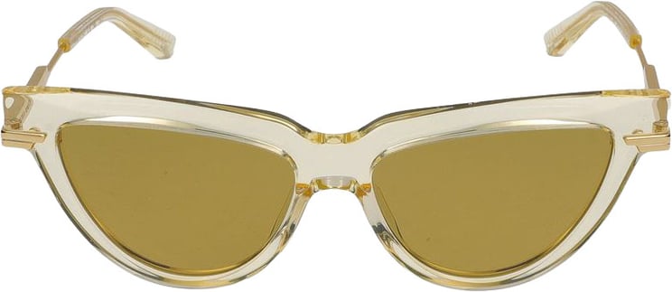 Bottega Veneta Sunglasses Bottega Veneta BV1265S 004 yellow gold brown 54/15/140
