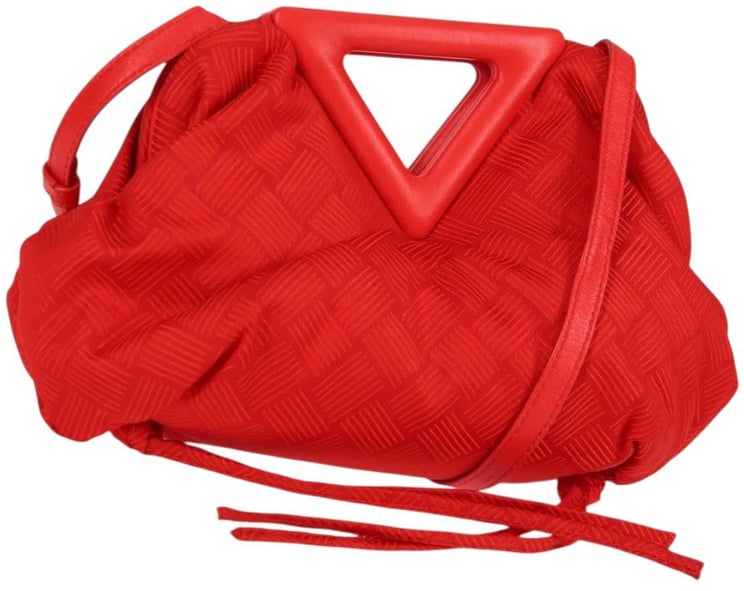 Bottega Veneta Bottega Veneta Point Shoulder Bag Chunky Knit Fabric Small