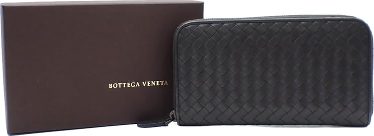 Bottega Veneta Bottega Veneta Intrecciato Long Zip  Wallet Leather