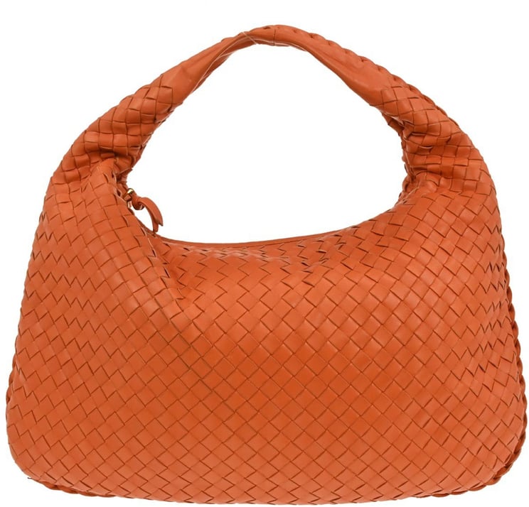 Bottega Veneta Bottega Veneta Hop Hobo Intrecciato Leather Large