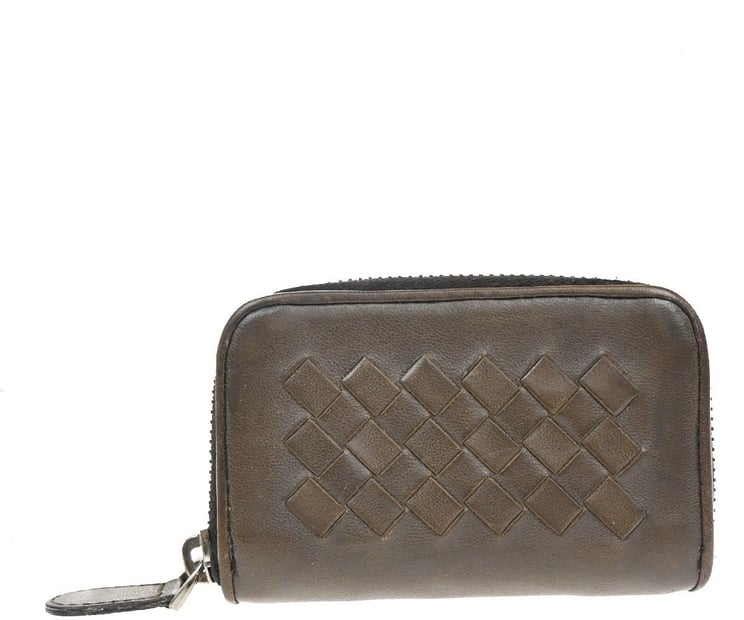 Bottega Veneta Bottega Veneta Zip Coin Purse Intrecciato Nappa