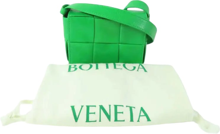 Bottega Veneta Bottega Veneta Candy Cassette Maxi Intrecciato Leather Mini