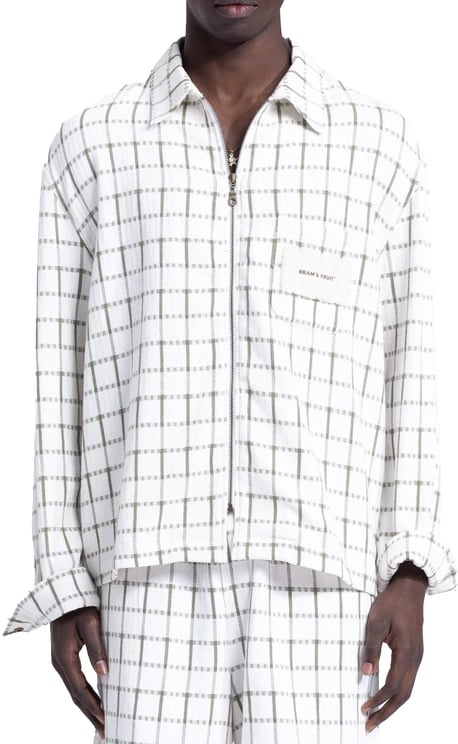 Bram's Fruit Tea Cloth Overshirt - Green