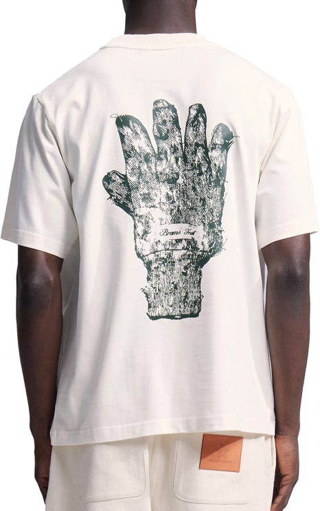 Bram's Fruit Gardening Glove T-shirt - White