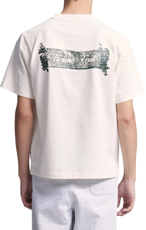 Bram's Fruit Gardening Label T-shirt - White