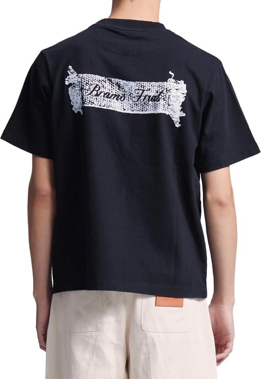 Bram's Fruit Gardening Label T-shirt - Black