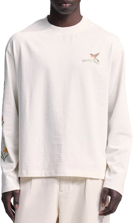 Bram's Fruit Robin Longsleeve - White