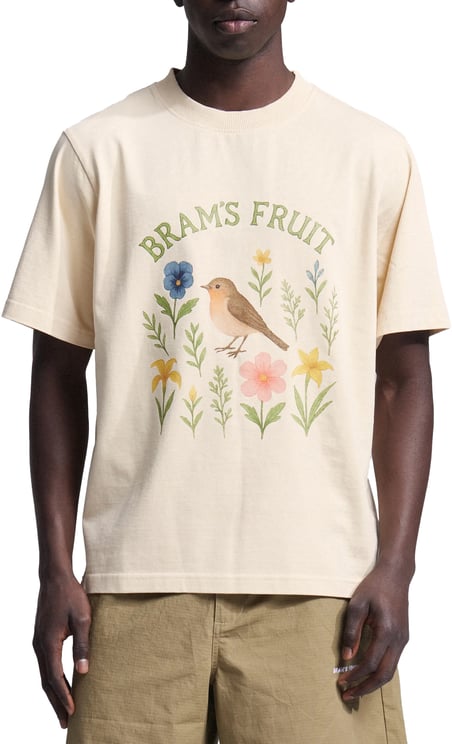 Bram's Fruit Robin T-shirt - Beige