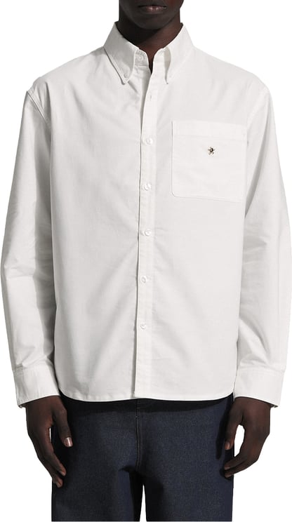 Bram's Fruit Gold Lemon Oxford Shirt - White