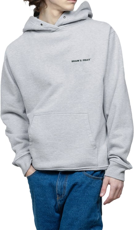 Bram's Fruit Eyelet Hoodie - Grey