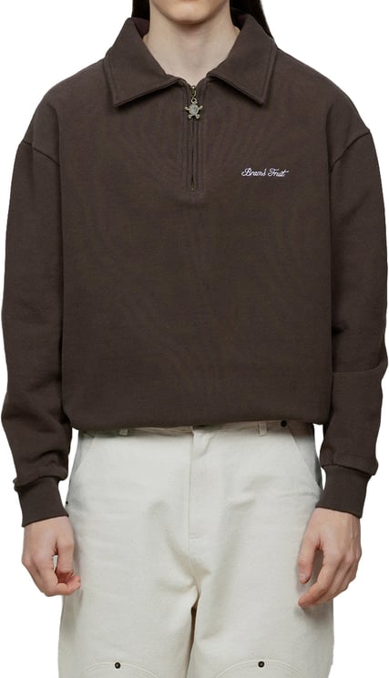 Bram's Fruit Lemon Polo Sweat - Brown