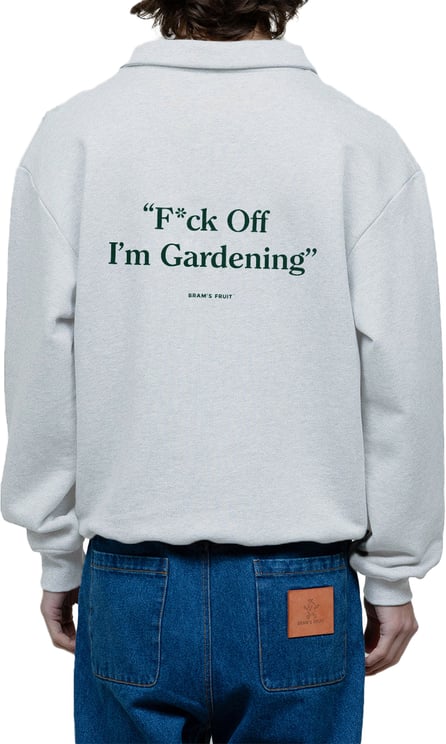 Bram's Fruit F*ck Off I'm Gardening Polo Sweat - Grey