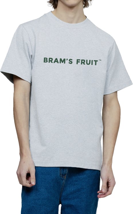 Bram's Fruit Logo T-shirt Grey