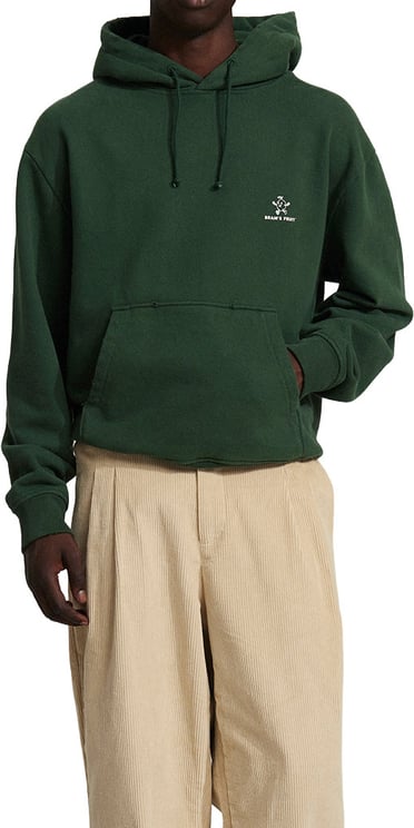 Bram's Fruit Distressed Hoodie - Green